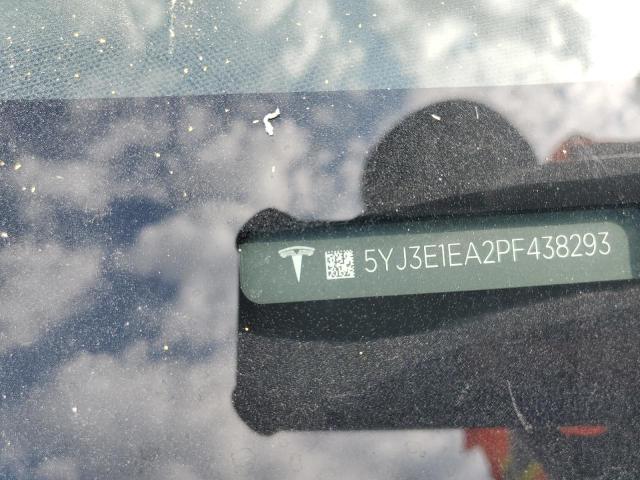 5YJ3E1EA2PF438293 - 2023 TESLA MODEL 3 Blau Foto 12