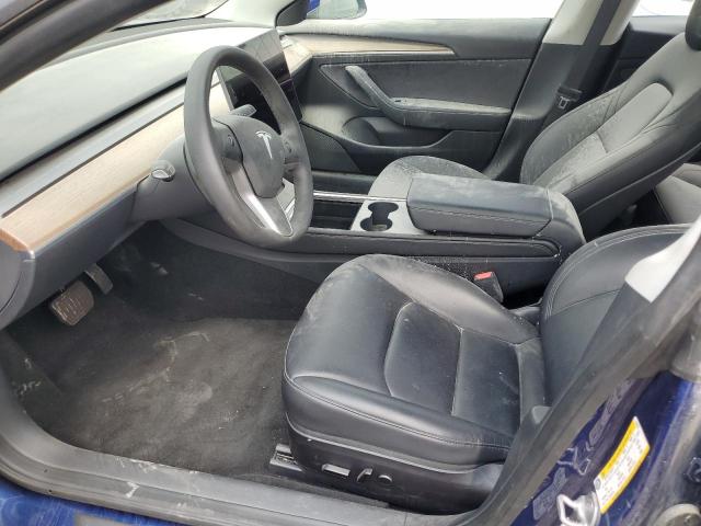 5YJ3E1EA2PF438293 - 2023 TESLA MODEL 3 Blau Foto 7