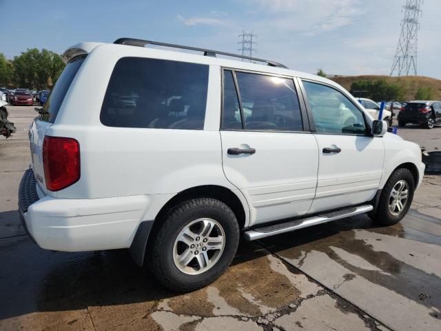 5FNYF18505B059615 - 2005 HONDA PILOT EXL 白色 照片 3