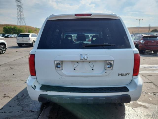 5FNYF18505B059615 - 2005 HONDA PILOT EXL 白色 照片 6