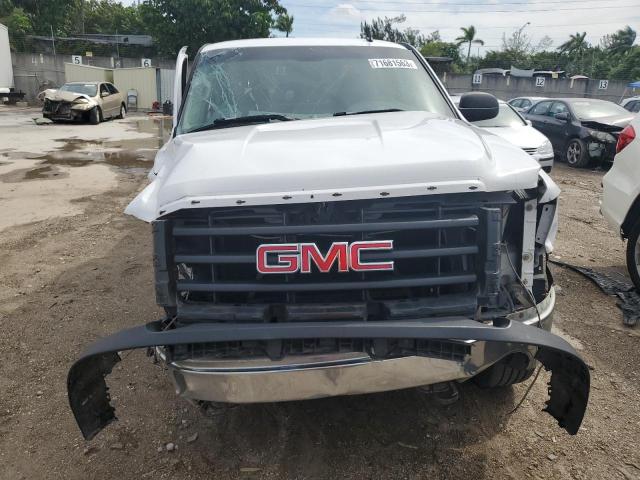 1GTEK19C88Z194352 - 2008 GMC SIERRA K1500 WHITE photo 5