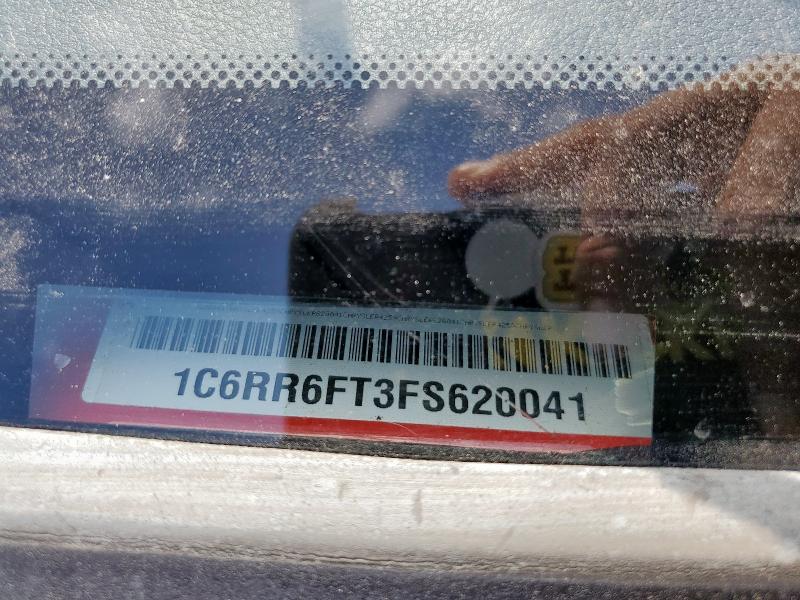 1C6RR6FT3FS620041 - 2015 RAM 1500 ST RED photo 12