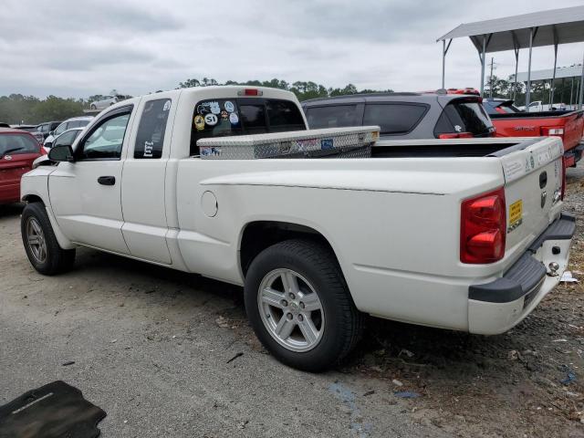 1D7HE32K09S807503 - 2009 DODGE DAKOTA SXT WHITE photo 2