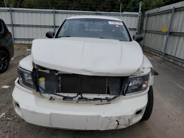 1D7HE32K09S807503 - 2009 DODGE DAKOTA SXT WHITE photo 5