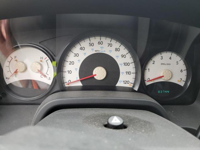 1D7HE32K09S807503 - 2009 DODGE DAKOTA SXT WHITE photo 9