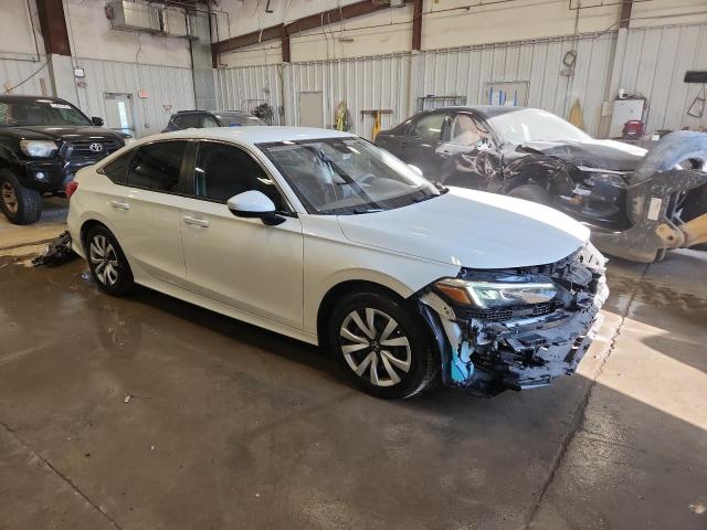 2HGFE2F28RH535457 - 2024 HONDA CIVIC LX WHITE photo 4