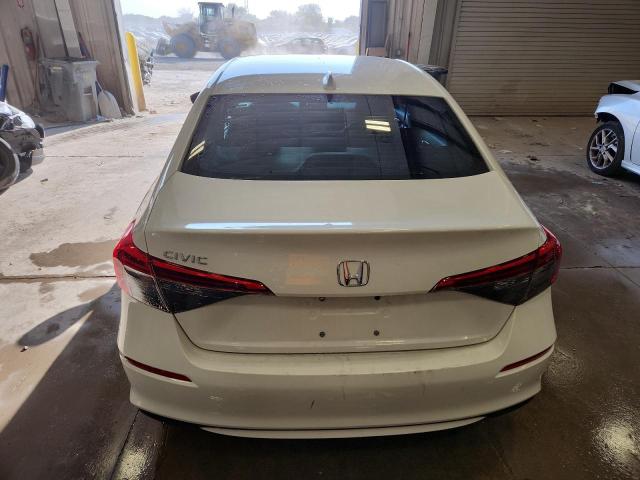 2HGFE2F28RH535457 - 2024 HONDA CIVIC LX WHITE photo 6