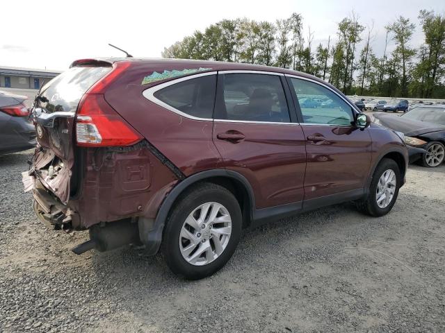 2HKRM4H54GH652619 - 2016 HONDA CR-V EX BURGUNDY photo 3
