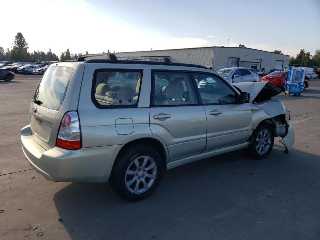 JF1SG65686H737127 - 2006 SUBARU FORESTER 2.5X PREMIUM BEIGE photo 3