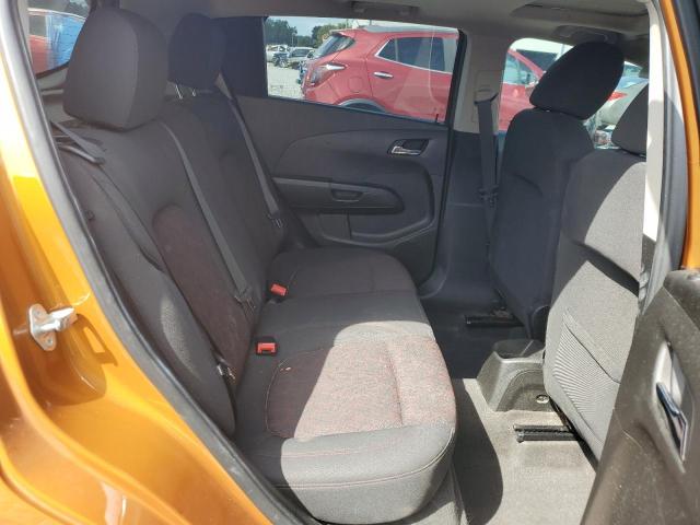 1G1JD6SB6K4138303 - 2019 CHEVROLET SONIC LT ნარინჯისფერი ფოტო 10