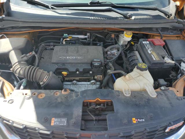 1G1JD6SB6K4138303 - 2019 CHEVROLET SONIC LT ნარინჯისფერი ფოტო 11