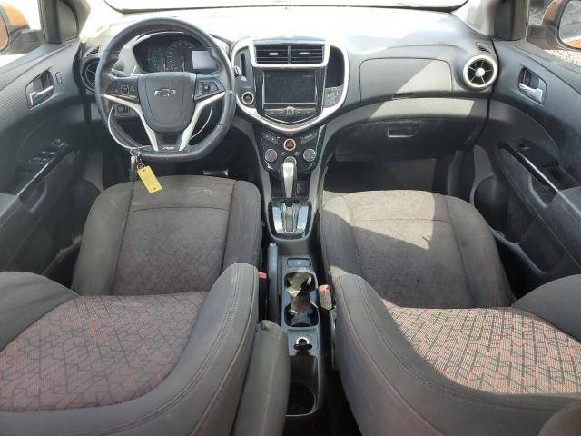 1G1JD6SB6K4138303 - 2019 CHEVROLET SONIC LT ნარინჯისფერი ფოტო 8