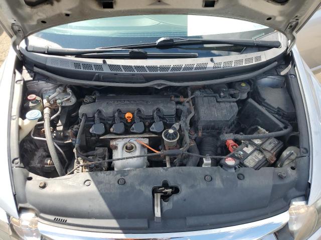 19XFA16859E010828 - 2009 HONDA CIVIC EX SILVER photo 11