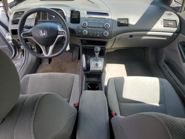 19XFA16859E010828 - 2009 HONDA CIVIC EX SILVER photo 8