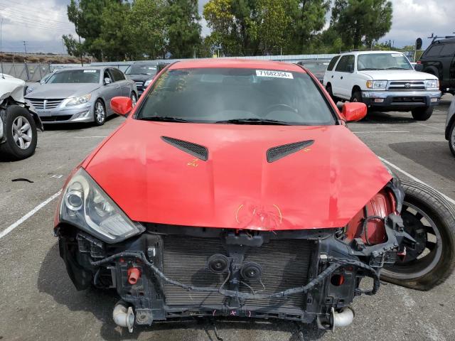 KMHHT6KD1DU094462 - 2013 HYUNDAI GENESIS CO 2.0T RED photo 5