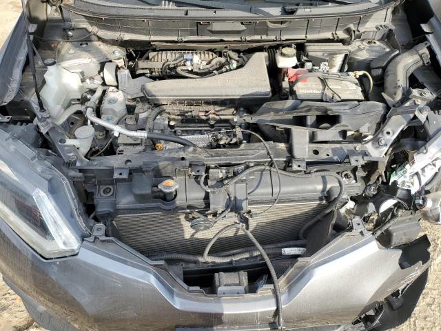 KNMAT2MV2FP506037 - 2015 NISSAN ROGUE S GRAY photo 12