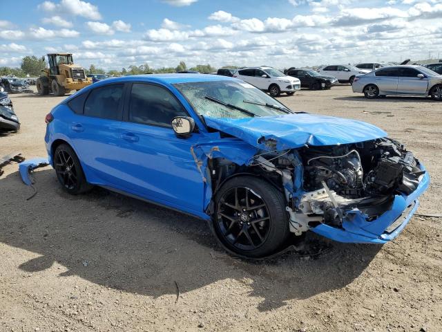 19XFL2H80RE033544 - 2024 HONDA CIVIC SPORT 蓝色 照片 4