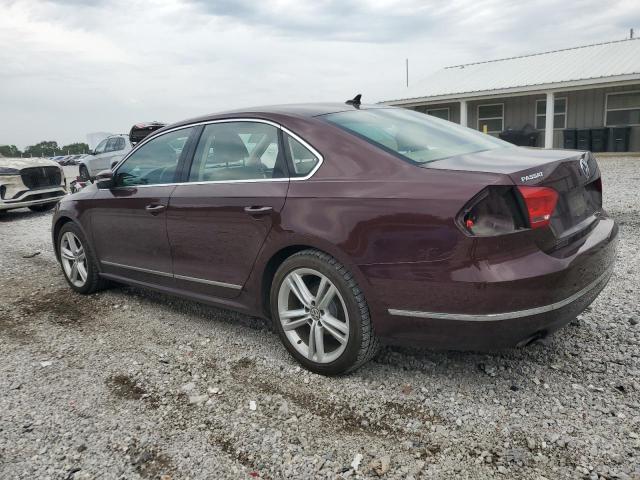 1VWCM7A3XDC089824 - 2013 VOLKSWAGEN PASSAT SEL BURGUNDY photo 2