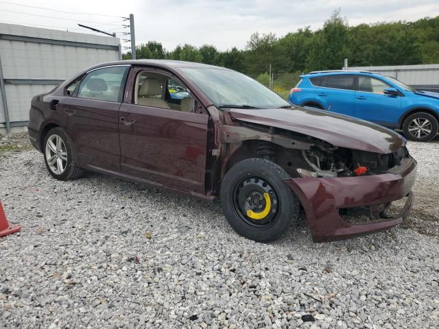1VWCM7A3XDC089824 - 2013 VOLKSWAGEN PASSAT SEL BURGUNDY photo 4