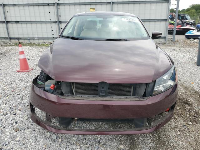 1VWCM7A3XDC089824 - 2013 VOLKSWAGEN PASSAT SEL BURGUNDY photo 5