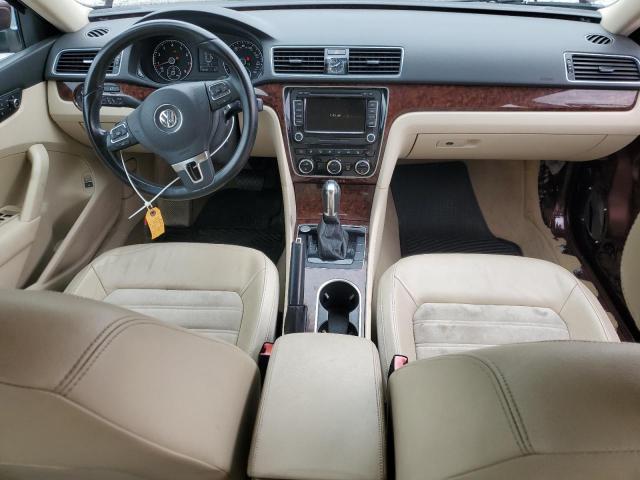 1VWCM7A3XDC089824 - 2013 VOLKSWAGEN PASSAT SEL BURGUNDY photo 8