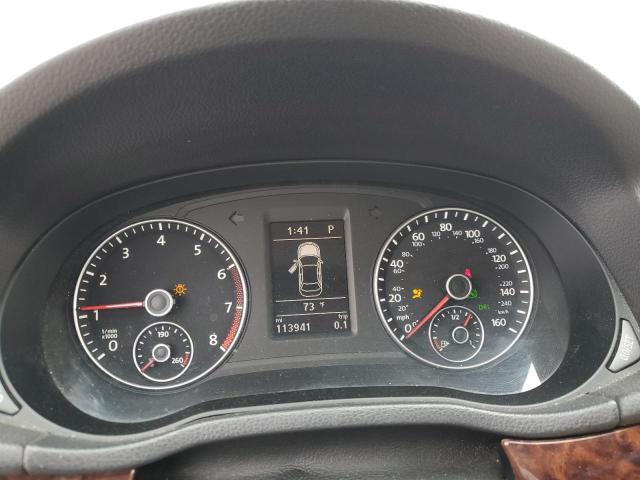 1VWCM7A3XDC089824 - 2013 VOLKSWAGEN PASSAT SEL BURGUNDY photo 9