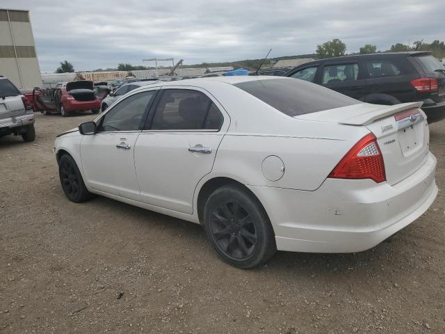 3FAHP0JG5CR105752 - 2012 FORD FUSION SEL WHITE photo 2