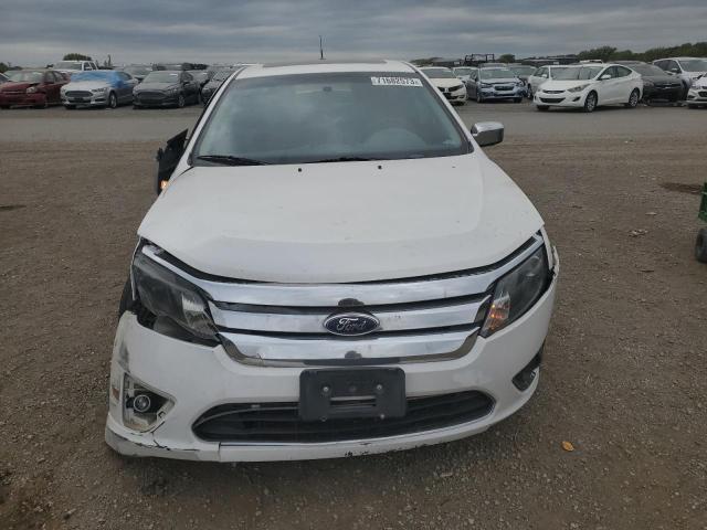 3FAHP0JG5CR105752 - 2012 FORD FUSION SEL WHITE photo 5