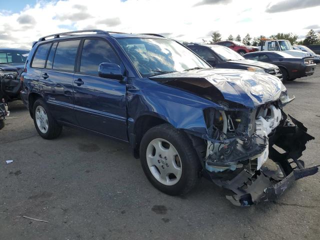 JTEEP21A770195329 - 2007 TOYOTA HIGHLANDER SPORT BLUE photo 4