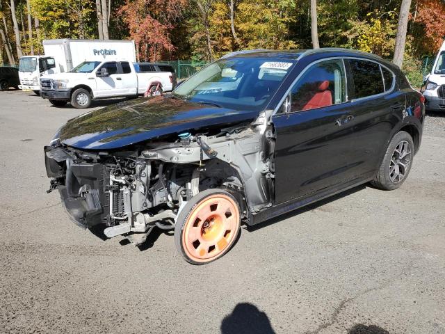 ZASPAKBN1M7D17273 - 2021 ALFA ROMEO STELVIO TI Қара фото 1
