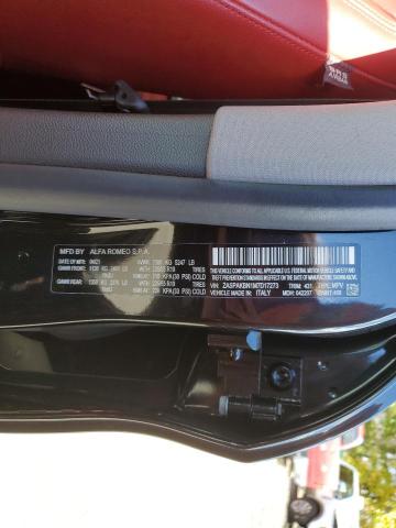 ZASPAKBN1M7D17273 - 2021 ALFA ROMEO STELVIO TI Қара фото 13