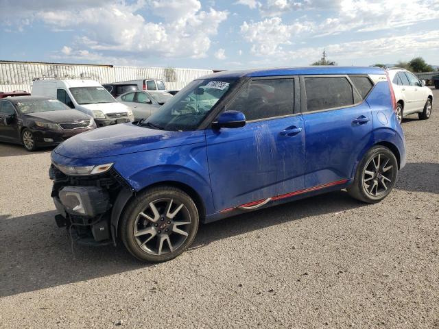 KNDJ63AU8M7743833 - 2021 KIA SOUL GT LINE BLUE photo 1