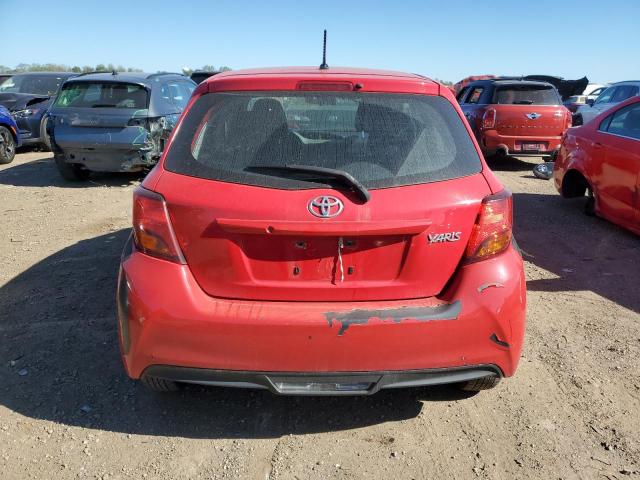 VNKKTUD34GA067076 - 2016 TOYOTA YARIS L RED photo 6