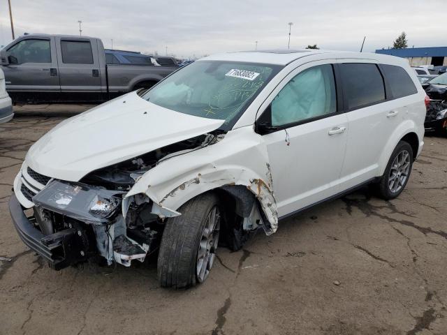 3C4PDDEG4KT732458 - 2019 DODGE JOURNEY GT WHITE photo 1