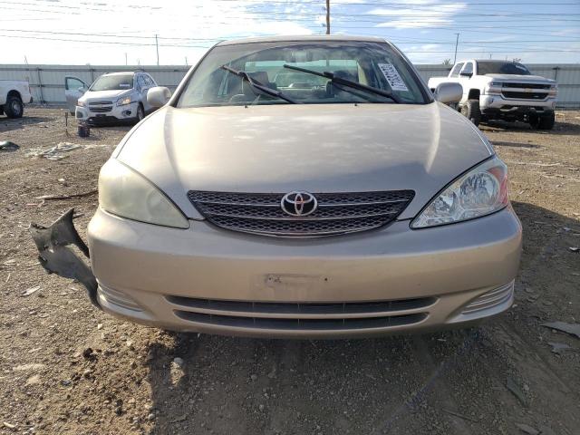 4T1BE32K94U356807 - 2004 TOYOTA CAMRY LE BEIGE photo 5