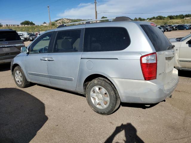 KNDMB233976116902 - 2007 KIA SEDONA EX SILVER photo 2