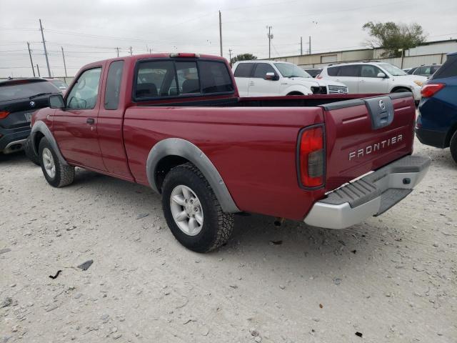 1N6DD26S12C337107 - 2002 NISSAN FRONTIER KING CAB XE RED photo 2