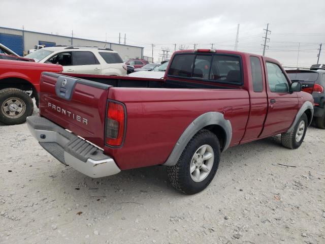 1N6DD26S12C337107 - 2002 NISSAN FRONTIER KING CAB XE RED photo 3