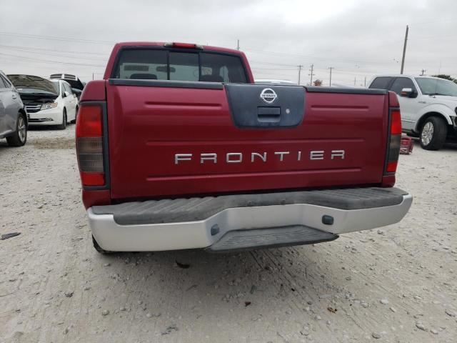 1N6DD26S12C337107 - 2002 NISSAN FRONTIER KING CAB XE RED photo 6