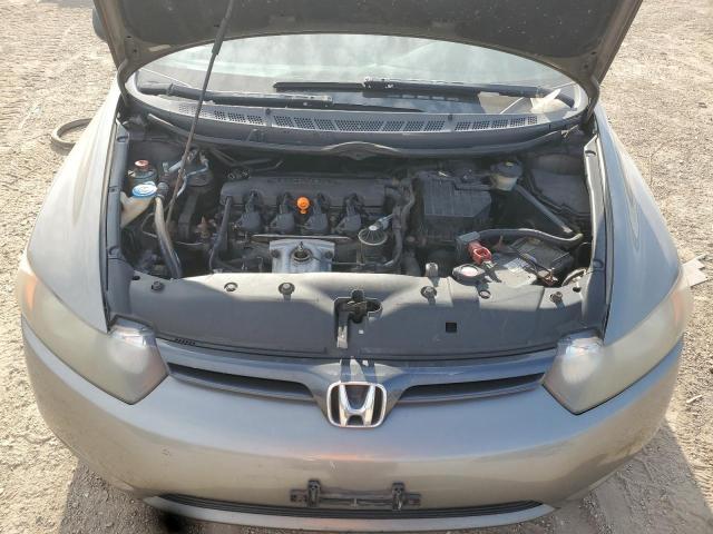 2HGFG12876H555919 - 2006 HONDA CIVIC EX GRAY photo 11
