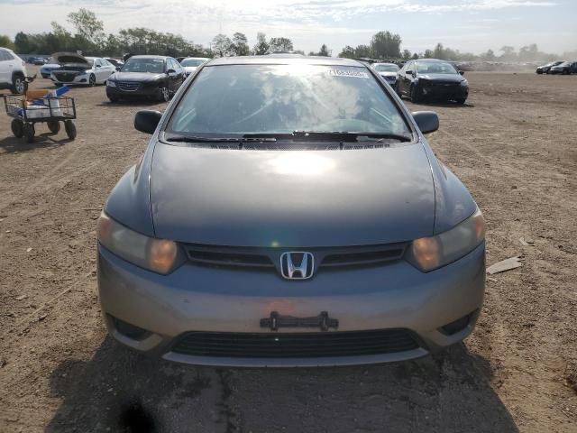 2HGFG12876H555919 - 2006 HONDA CIVIC EX GRAY photo 5