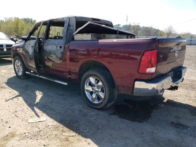 1C6RR7KT2KS599379 - 2019 RAM 1500 CLASS TRADESMAN BURGUNDY photo 2