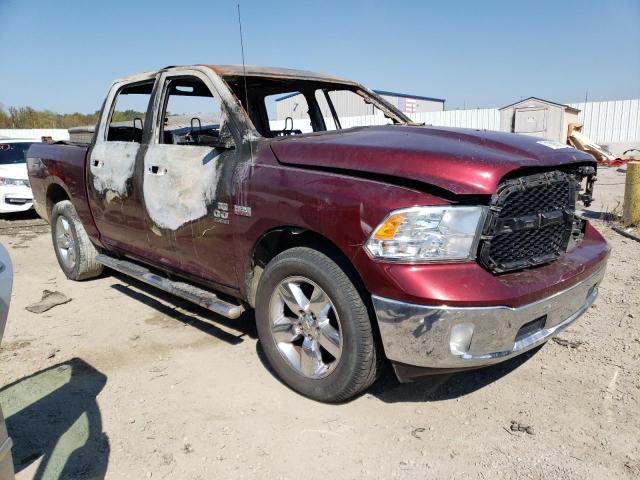 1C6RR7KT2KS599379 - 2019 RAM 1500 CLASS TRADESMAN BURGUNDY photo 4