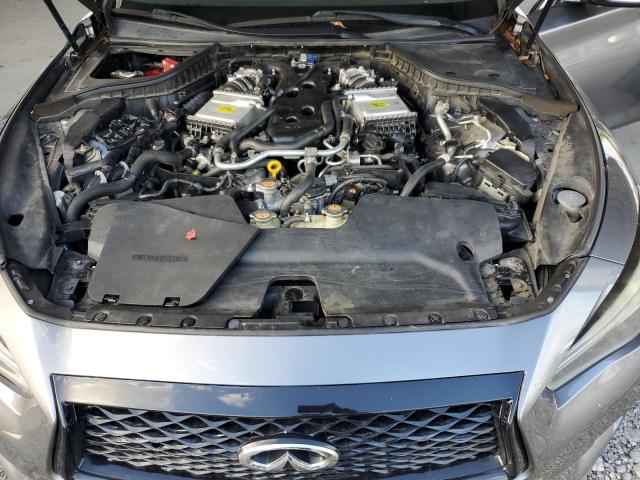 JN1EV7AR2JM443552 - 2018 INFINITI Q50 LUXE GRAY photo 11