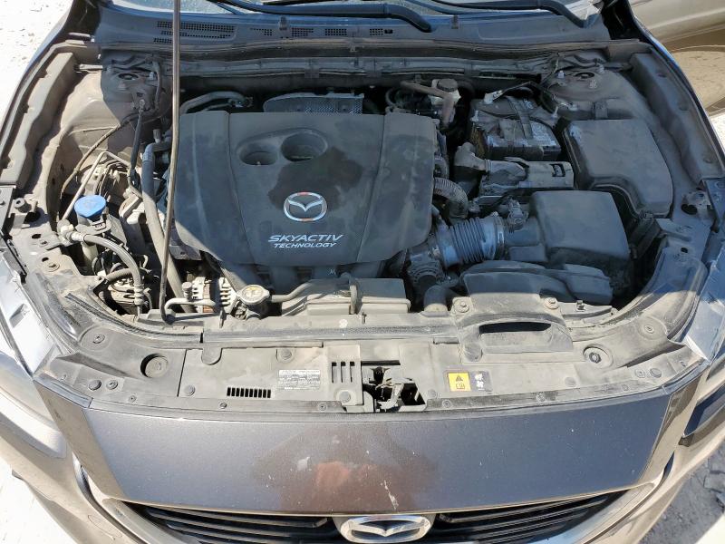 3MZBN1W36JM166584 - 2018 MAZDA 3 GRAND TOURING GRAY photo 11
