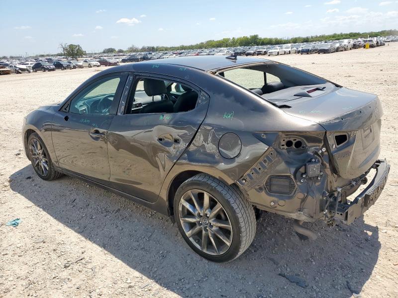 3MZBN1W36JM166584 - 2018 MAZDA 3 GRAND TOURING GRAY photo 2