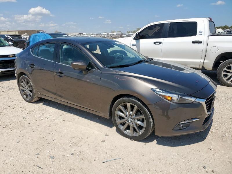 3MZBN1W36JM166584 - 2018 MAZDA 3 GRAND TOURING GRAY photo 4