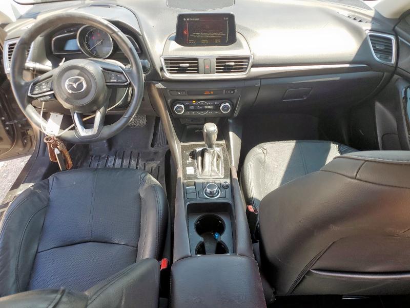 3MZBN1W36JM166584 - 2018 MAZDA 3 GRAND TOURING GRAY photo 8