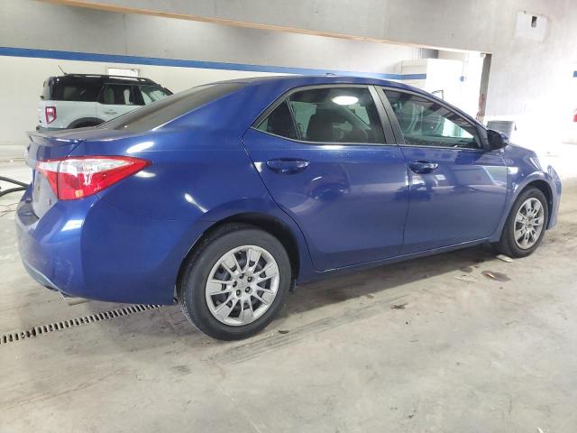 2T1BURHE3GC525104 - 2016 TOYOTA COROLLA L BLUE photo 3