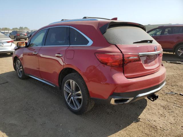 5J8YD4H82JL006117 - 2018 ACURA MDX ADVANCE RED photo 2